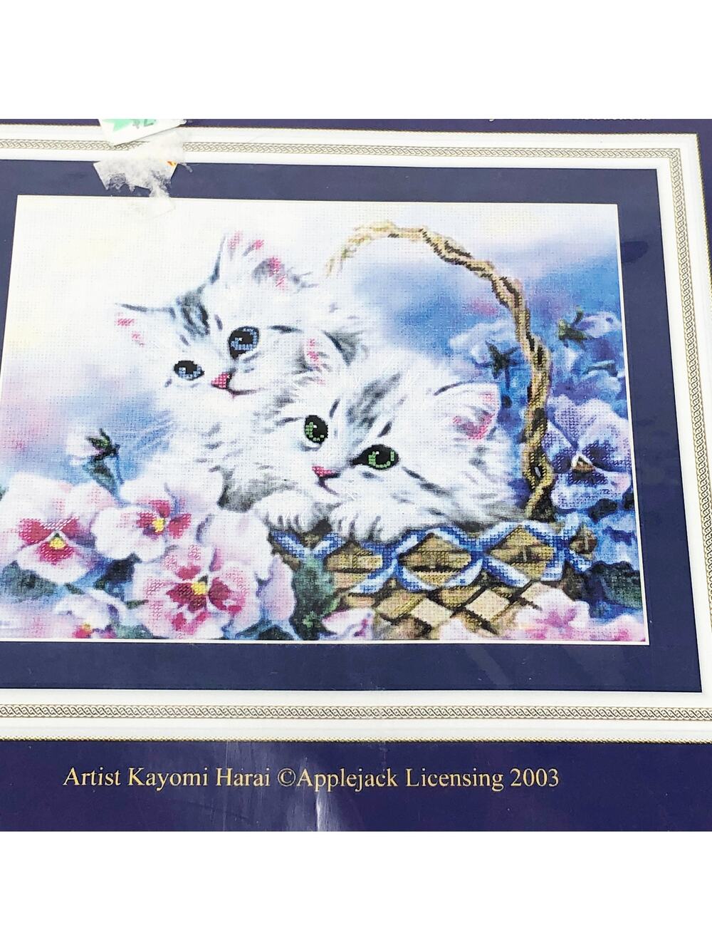 Wishful Thinking Kitty Cat Cross Stitch 99027 NEW Vintage 2003 Liane Bole